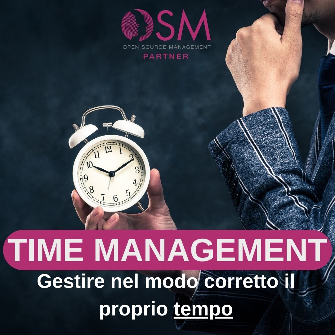 TIME MANAGEMENT - Gestione ottimale del tempo